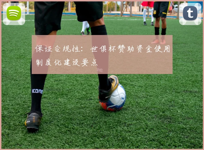 保证合规性：世俱杯赞助资金使用制度化建设要点